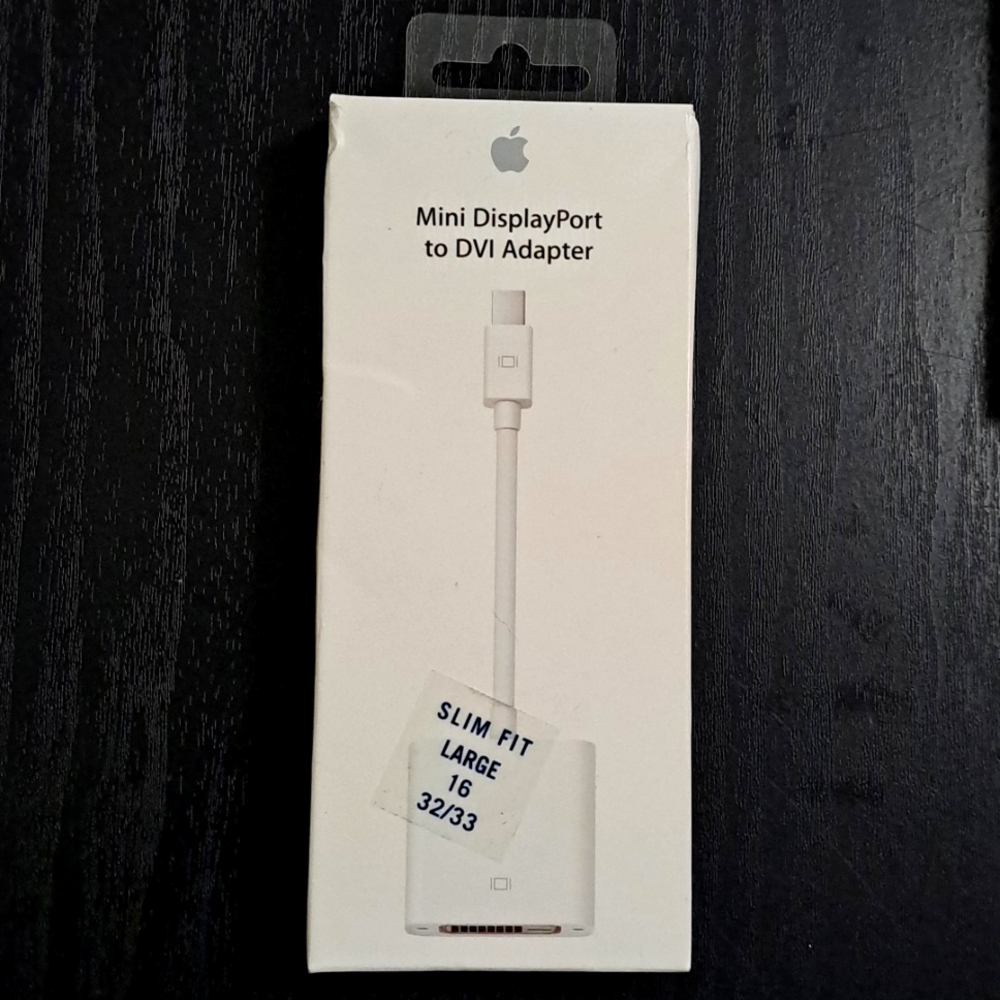 Mini DisplayPort to DVI Adapter